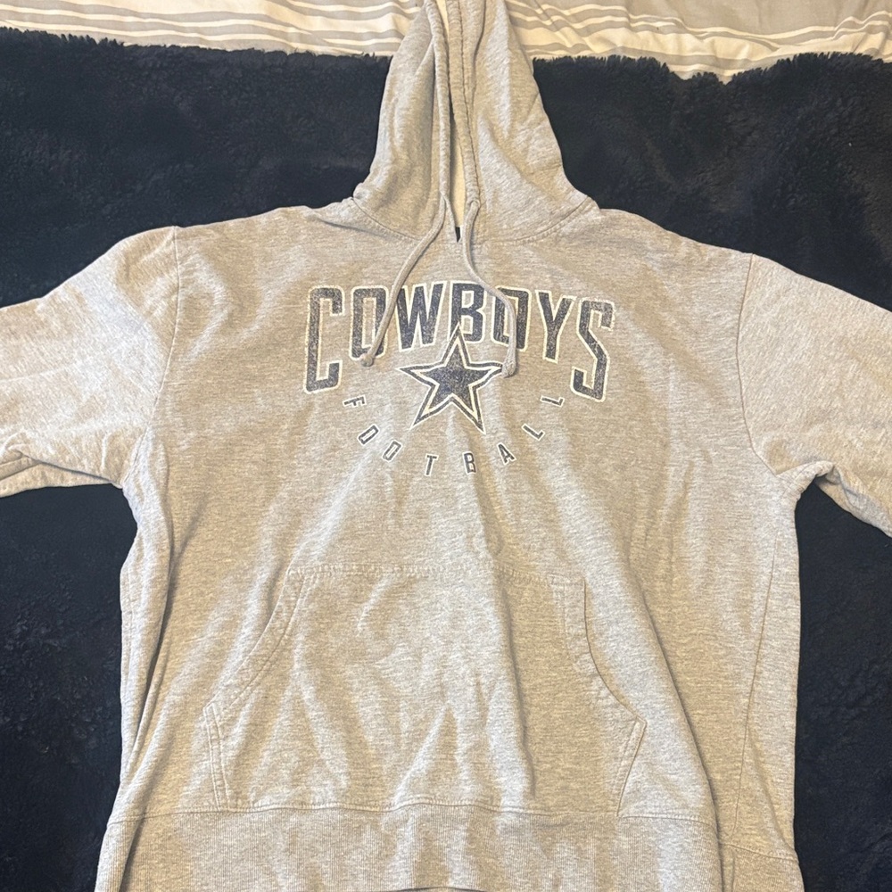 Cowboys Gray Hoodie Sweatshirt